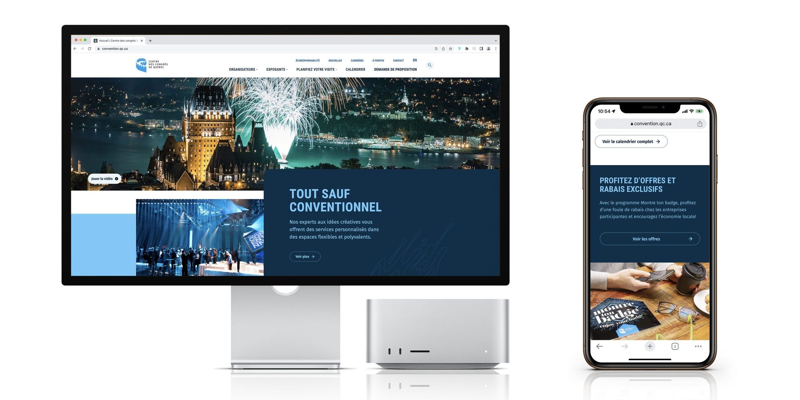 An Optimized Experience for Users of the Québec City Convention Centre